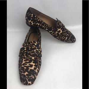 Halogen Halucy-P Chocolate Leopard Shoes Sz 6M